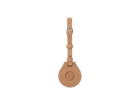 Sublimation Blanks PU AirTag Luggage Tag Holder(Brown)