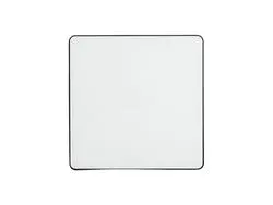 Imán de nevera sublimación con música con insert (10 * 10 * 1 cm, negro)