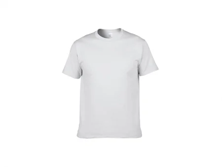 Sublimation Cotton T-Shirt-White