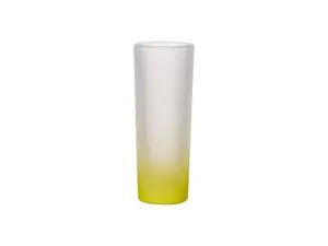3oz Sublimation Shot Glass (Gradient Color Lemon Yellow)