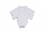 Sublimation Blanks Baby Onesie Long Sleeve(White)
