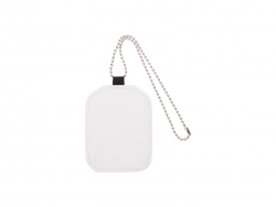 Adorno colgante PU (6*8.5cm, Pode-se imprimir pelos dois lados)