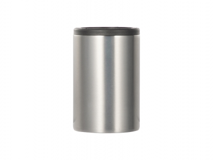 12oz/360ml Sublimation Stainless Steel Skinny Can Cooler (Silver)