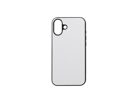 Portacelulares iPhone 16 Plus con inserto (Goma, Negro)