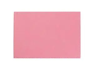 Engraving Blanks Laserable Leather Sleeve for Tumbler(Pink /Black 23*15.5cm)