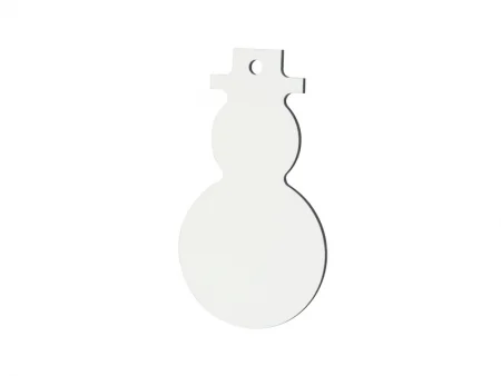 Sublimation HardBoard Ornament Snowman