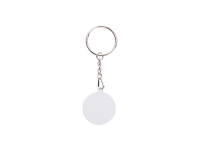 Sublimation Plastic Dog Tag (Round, φ32*2mm)