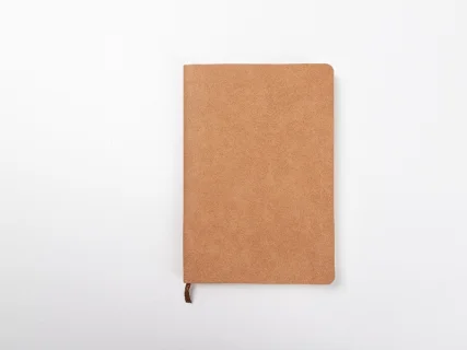 A5 PU Leather Notebook for Sublimation, DTF, Heat Transfer( 14.5*21cm, Brown)