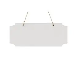 Señal Madera MDF Lace (12*30cm)