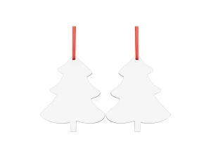 Sublimation Blanks Double-Sided MDF Ornament (2021 Tree)