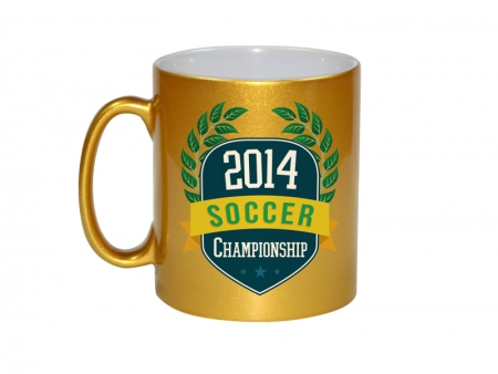 10oz Golden Sparkling Mug