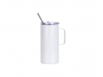 Sublimation 16oz/480ml Stainless Steel Tumbler with Handle &amp; Lid