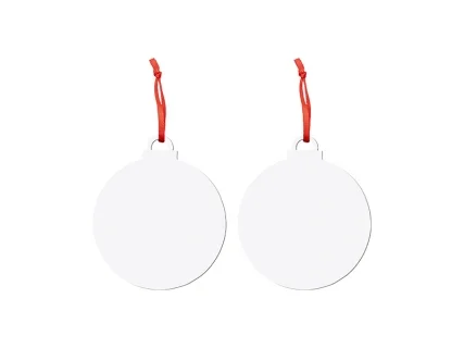 Sublimation 3&quot; HardBoard Ornament Bulb