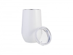 Sublimation 17oz/500ml Stainless Steel Stemless Wine Cup (White)