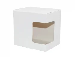 Caixa Caneca Sublimação Tela (11oz) com Janela