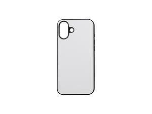 Sublimation iPhone 16 Plus Cover w/ insert (Rubber, Black)