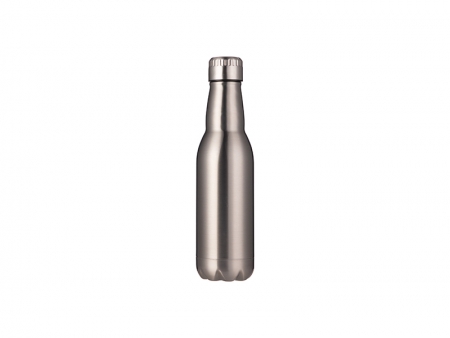 Sublimation 17oz/500ml Stainless Steel Beer Bottle (Silver)