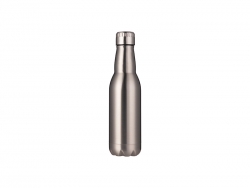 Sublimation 17oz/500ml Stainless Steel Beer Bottle (Silver)