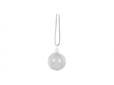 Sublimation Hanging Plastic Ball Ornament (φ4.3cm)