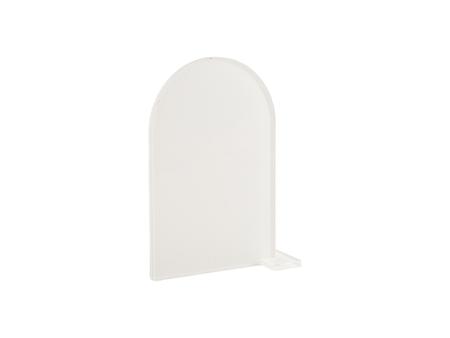 Números de mesa de boda subacrílicos con soporte (10 * 15 * 0,4 cm, forma de arco alto)