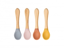 Engraving Blanks Bamboo Baby Bowl Spoon