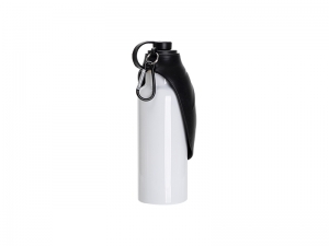 Sublimation Blanks 17oz/500ml White Stainless Steel Portable Pet Water Bottle Dispenser