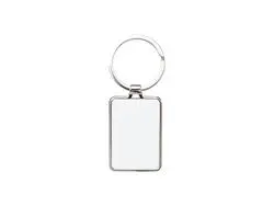 Porta-Chaves Metálico (Retângulo com esquina redonda, 2.4*6.5cm)