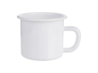 Sublimation 12oz/360ml Enamel Mug (White Edge)