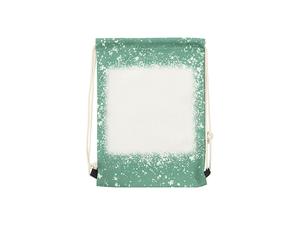 Sacola Mochila Linho Estrelado (Verde)