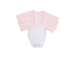 Macacão Bebê Manga Comprida Raglã Tamanho M (Rosa,3-6M)