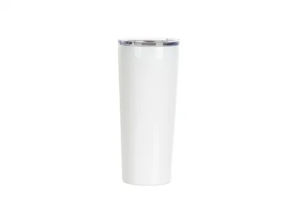 Sublimation 22oz/650ml Stainless Steel Tumbler (White)