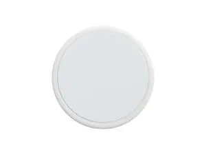 Sublimation Blanks Silicone Straw Cover w/ Insert(White,Round)