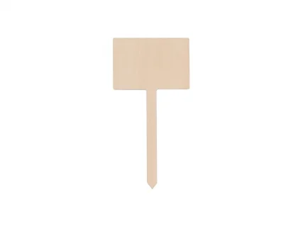 Sublimation Plywood Garden Stake (Rectangle,7*17.5cm)