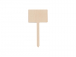 Sublimation Plywood Garden Stake (Rectangle,7*17.5cm)