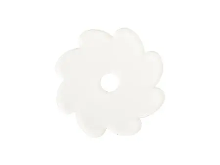 Sublimation Blanks Acrylic Name Tag (8.1*8.1*0.4cm,Wheels Shape)