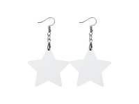 Sublimation Hardboard Earring (Star)