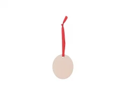 Ornamento Natalino Madeira compensada (Oval)