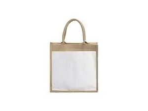Sublimation Blanks Jute Tote bag(30*30*19cm)