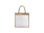 Sublimation Blanks Jute Tote bag(30*30*19cm)