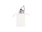 13.5*21cm Sublimation Canvas Face Mask Storage Bag