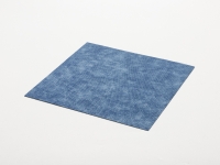 Craft Laserable Leather Sheet (Classic Blue/Black Base, 30.5*30.5cm/ 12*12in)