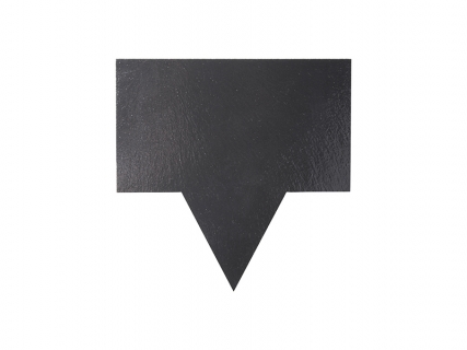 7&quot; x 7&quot; Slate Garden Stake