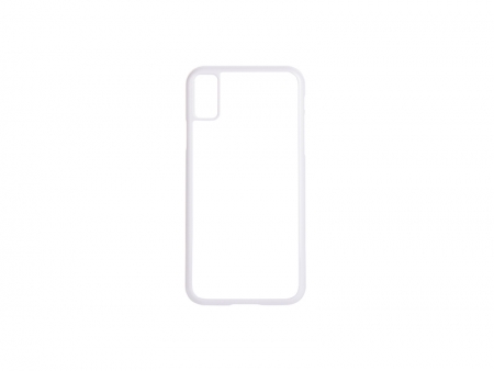 Carcasa iPhone X insert no incluido (Plástico, Blanco)