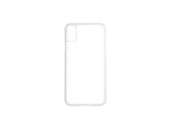 Carcasa iPhone X insert no incluido (Plástico, Blanco)