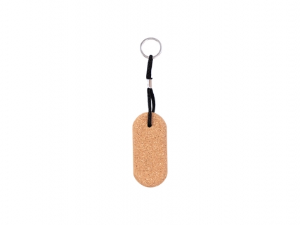 Engraving Blanks Cork Keychain(Oval)