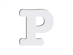 Letras HB Sublimación -P (10*10cm)