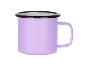 Sublimation 12oz/360ml Enamel Mug (Matt Purple)