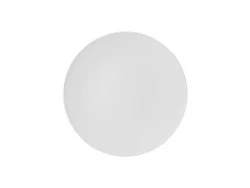 Sublimation 8 in. White Plastic Plate