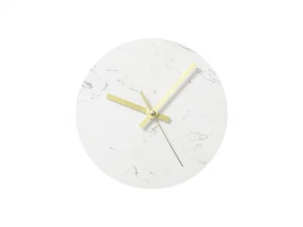 Sublimation Round Marble Texture Clock (φ20cm/ 7.87&quot;)