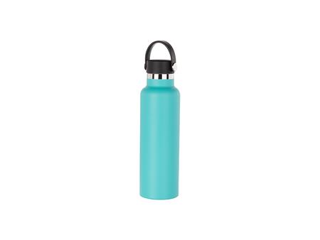 600ml/20oz Powder Coated Stainless Steel Bottle (Mint Green)